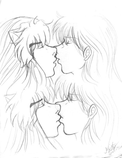Inu Kag - I - InuYasha love Kagome
