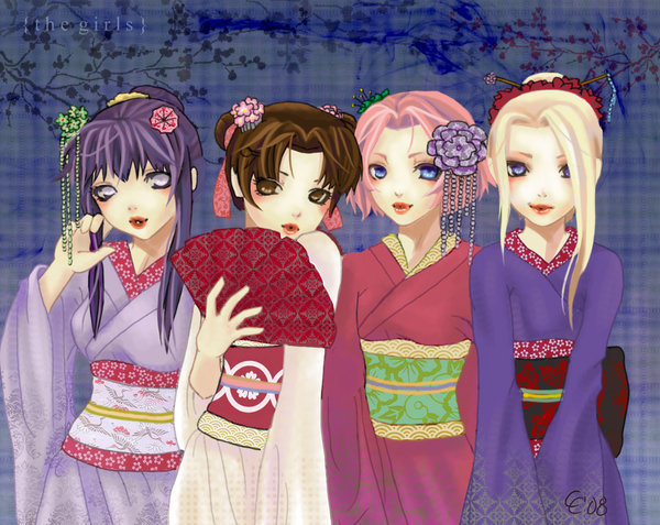The_Konoha_Girls_by_CrimsonCobwebs - Poze artistice