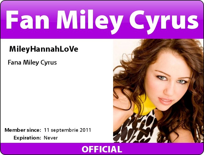 MileyHannahLoVe - carduri