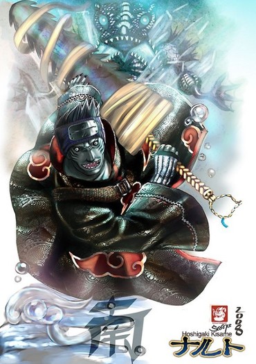 Kisame__Invince_cards_by_Invince - Kisame