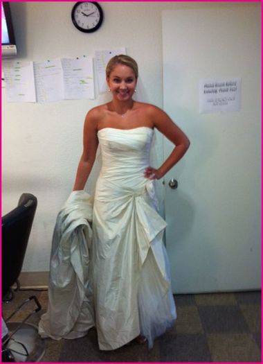 Tiffany-Thornton-Wedding-Dress-So-Random - tiffany thornton