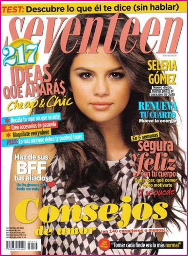 Selena-Gomez-Seventeen-Magazine-Mexico - selena gomez