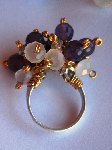 leta_pineapple_quart_fatetat_,_ametist_fatetat_,_cristale_Swarovski_,_cristale_negre_fatetate_bob_de