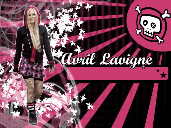 Avril_Lavigne_Wallpaper_by_Roxy005 - avril lavinge poze noi