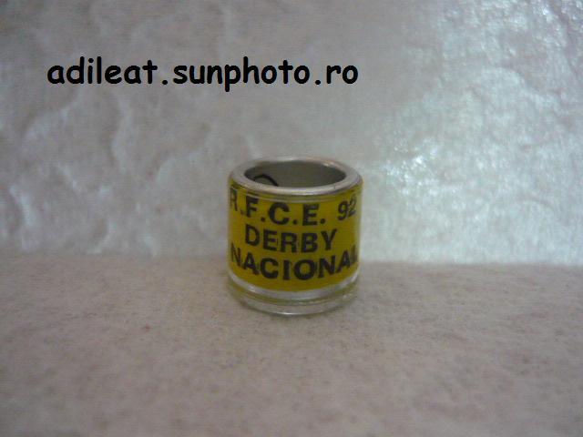R.F.C.E-1992-DERBY NACIONAL - SPANIA-DERBY-ring collection