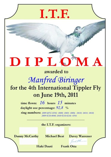 Long Day_June 2011; International Tippler Fly 19.06.2011
