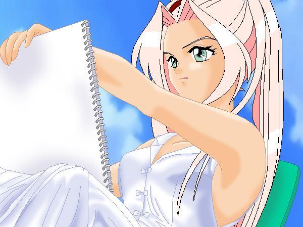 Sakura_Haruno_Drawing_by_cherryblossom4112