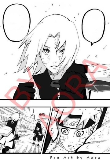 Sakura__Naruto__Pein_by_AoraPL - narusaku