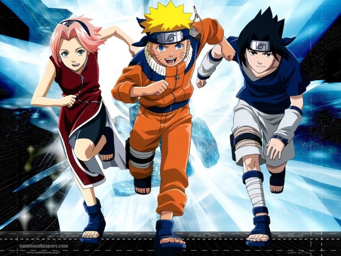 naruto-sasuke-sakura - echipa 7