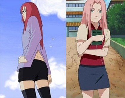 Sakura_VS_Karin_by_iris789 - resturi