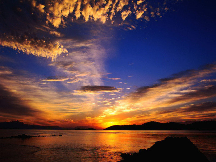 sunset_wallpaper - Apus de soare