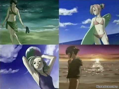 All - Naruto Girls on the Beach