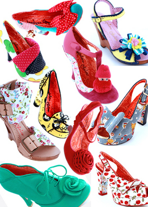 irregular-choice-pantof-flick-flack-316-ron - Incaltaminte