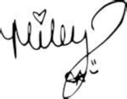 autograf-miley cyrus - Autografe