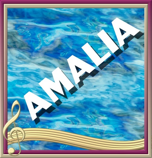 Amalia - Poze Cu Nume