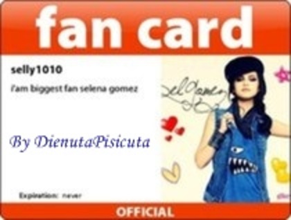 fancard1 - Selena Gomez