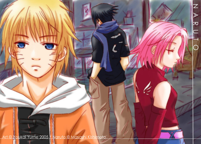 _Naruto__3_Way_by_YoukaiYume - Naruto