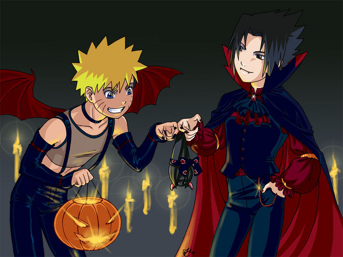 Naruto__Halloween_by_Aerindelle - Naruto