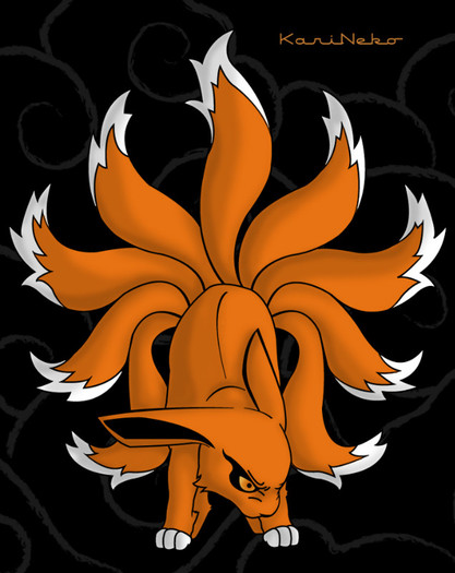 _Naruto__Kyuubi_by_KariNeko - Naruto
