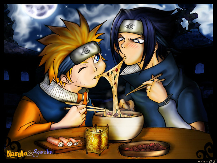 the_naruto_and_the_sasuke_by_MinTsui - Naruto