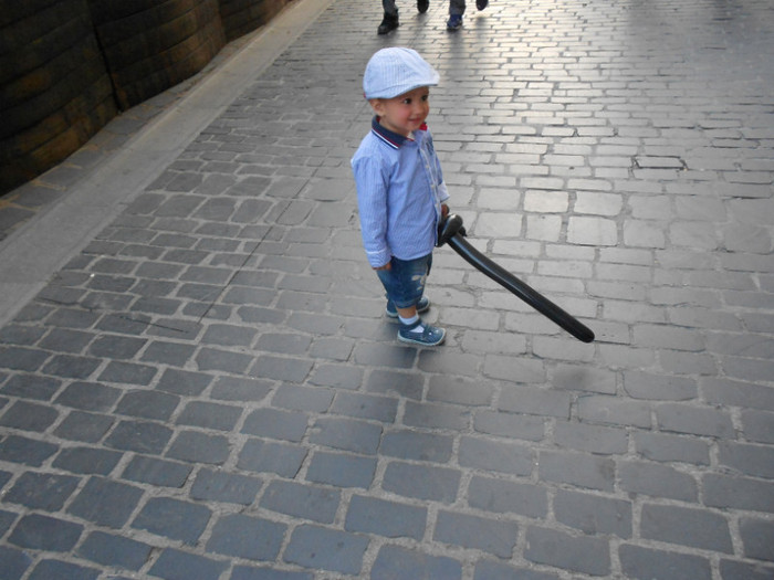 Andrei cu spada - Andrei la nonni 2012