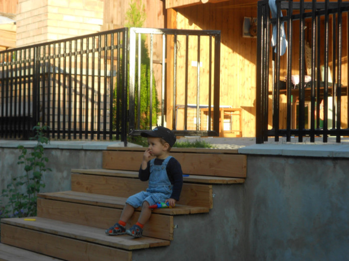 in vizità la Stefan - Andrei la nonni 2012