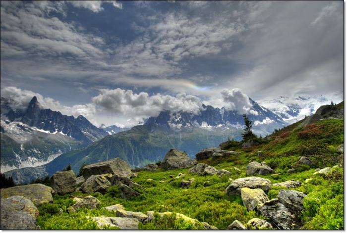 Muntii Mont Blanc din Franta - Muntii Alpi