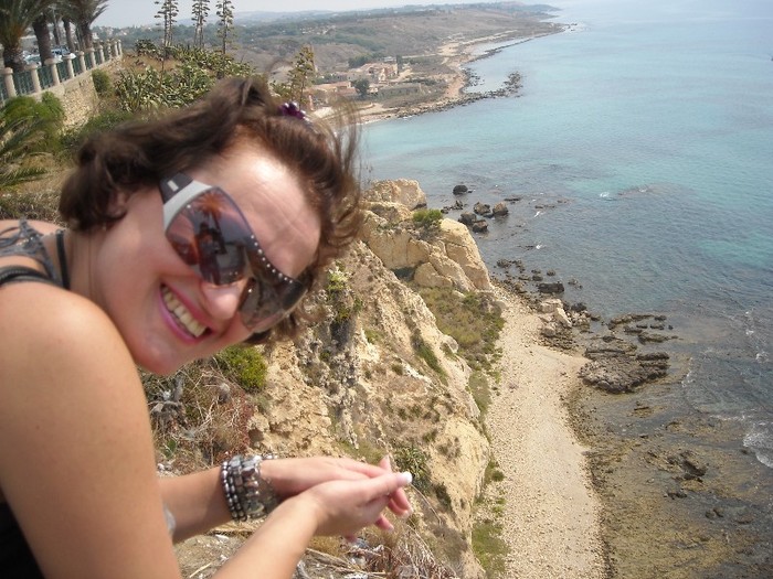 DSCN4278; Pe faleza In Sciacca
