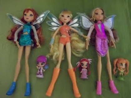 Winx cu pixies