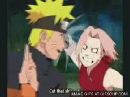 Sakura il loveste pe Naruto...