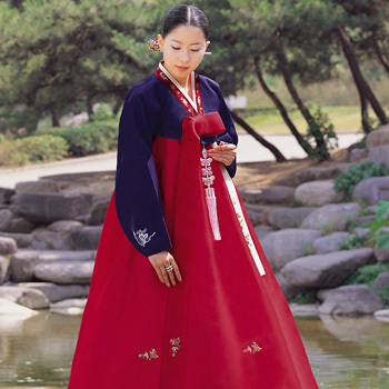 Hanbok cua Han Quoc - Fete coreene