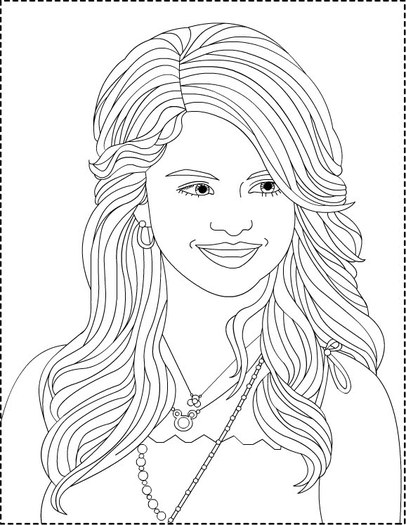 SelenaGomezColoring