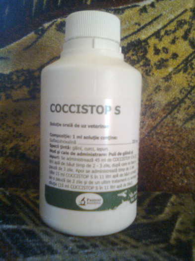 COCCISTOP S; coccidiostatic
