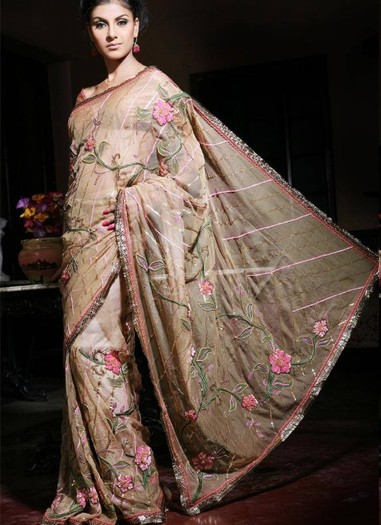 rose_saree - Sari-uri