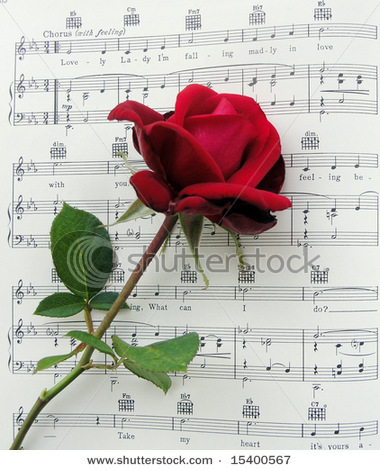 stock-photo-red-rose-on-the-music-lovely-lady-15400567 - Ceva special