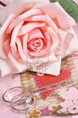 5816975-close-up-of-love-note-rings-with-pink-rose-in-background