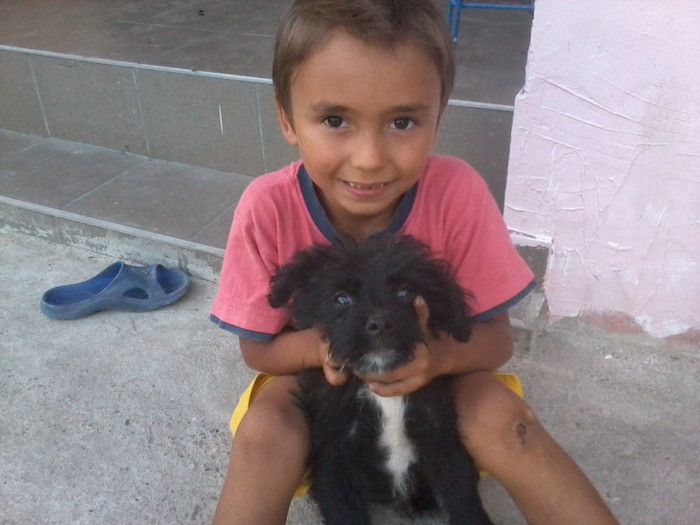 Impreuna cu catelul Romica . - familiale