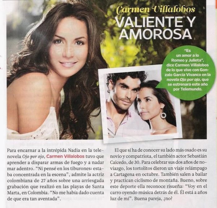  - Carmen Villalobos in reviste