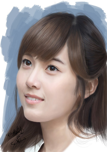 Painting_SNSD_Jessica_by_aimgallagher