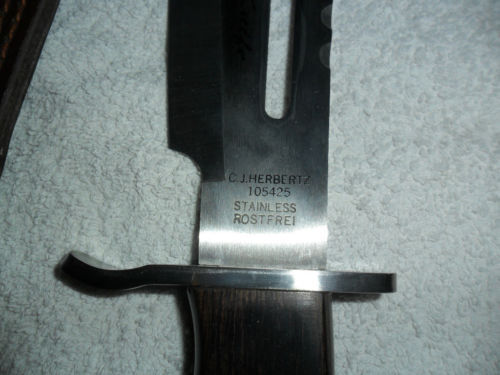 Cutit Bowie, model Herbertz, 38 de cm