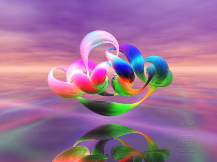 ws_3d_flower_1024x768 - poze colorate