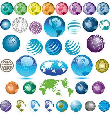 globes-vector - poze poze