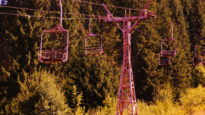 Telescaun la Vidra - Transalpina