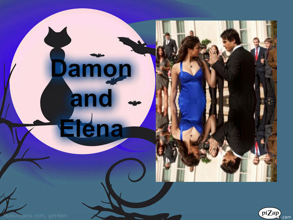 damon and elena - Pozele facute de mine pe pizap