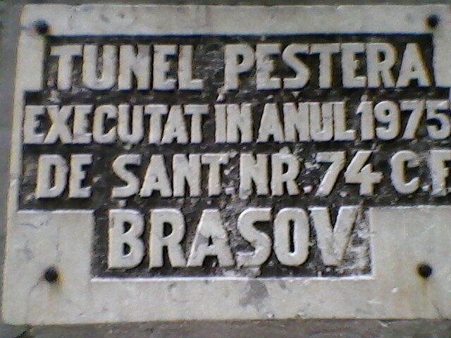 tunelul pestera anul executiei