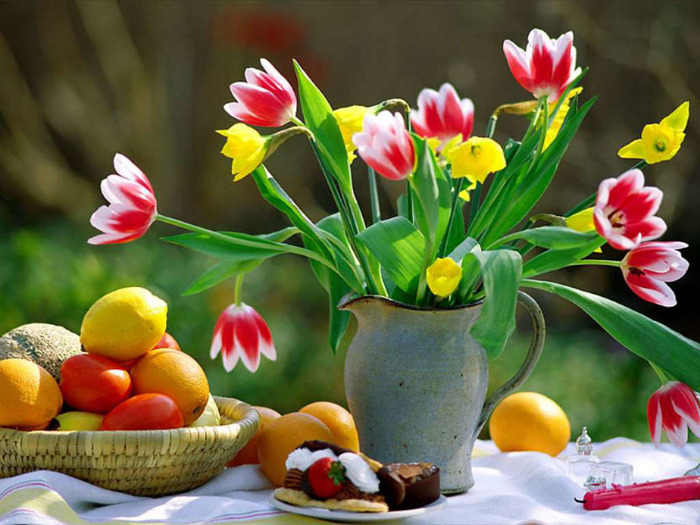 flowers_and_fruits_wallpaper - florile