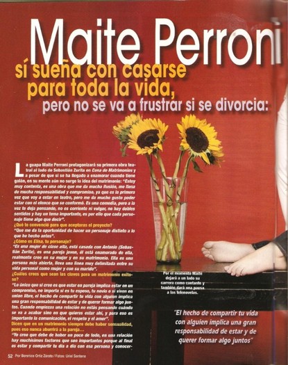 001~85 - Maite Perroni-Revistas