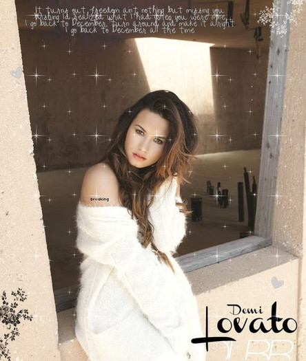 Demi : Nu pot trai fara el..imi este greu :(