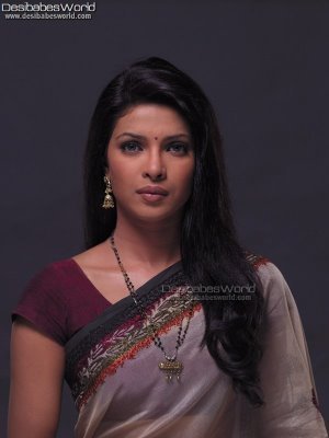 priyanka chopra in saree4