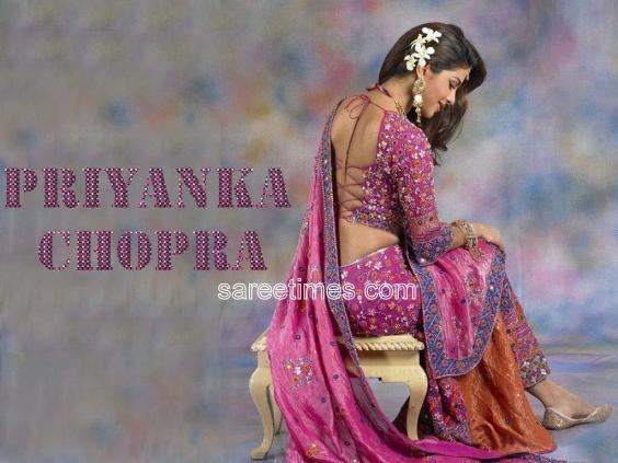 priyanka-chopra-Saree-Blouse-Design-for-Back - alege 1